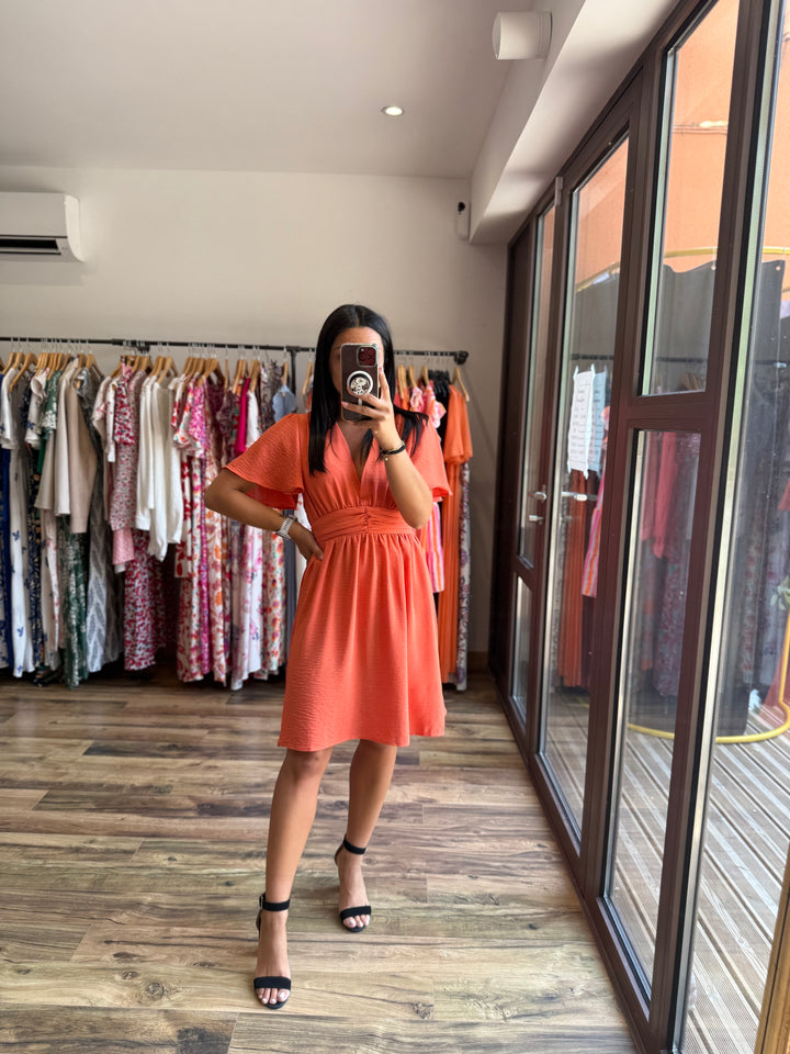 Robe Anail Orange CURVY