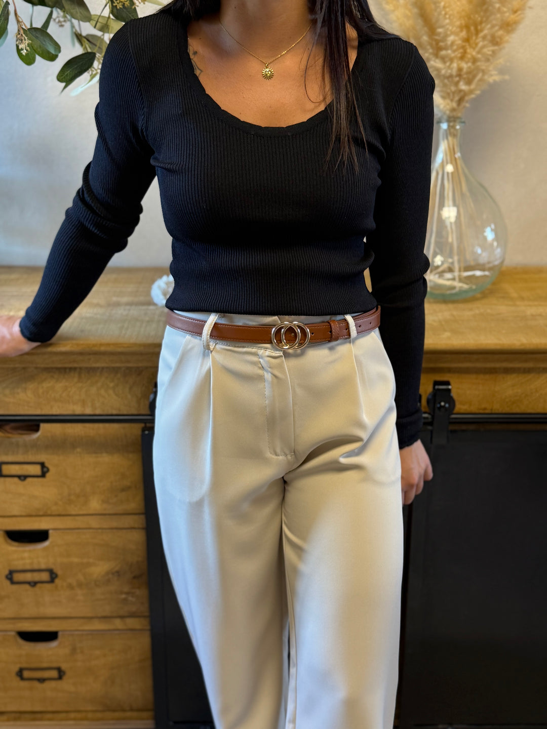 Pantalon Berlioz beige