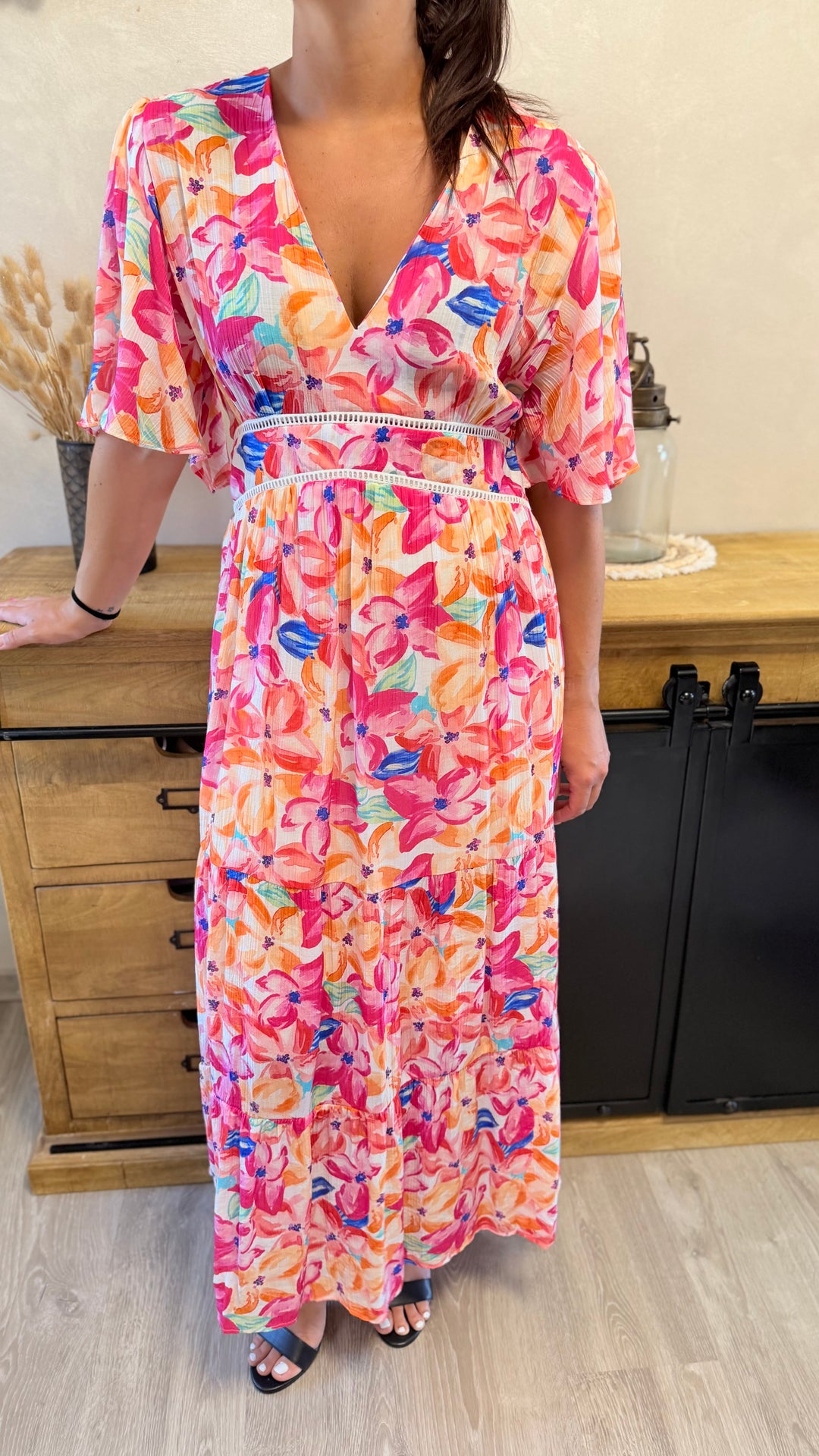 Robe longue Donia CURVY