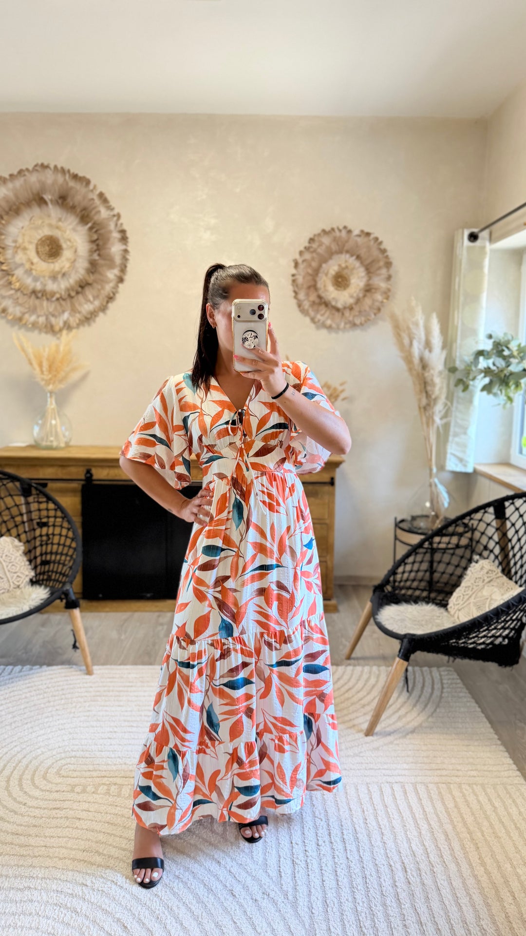 Robe longue Sandy CURVY