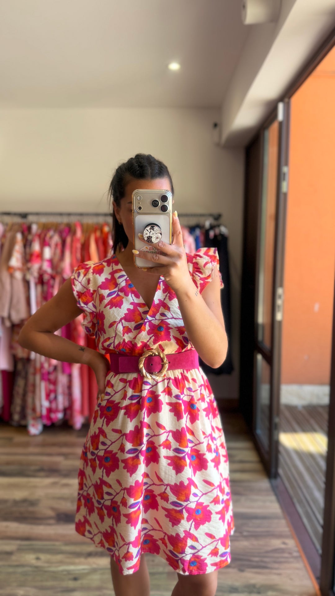 Robe courte Marles CURVY (PRÉCOMMANDE EXPÉDITION 28/05)