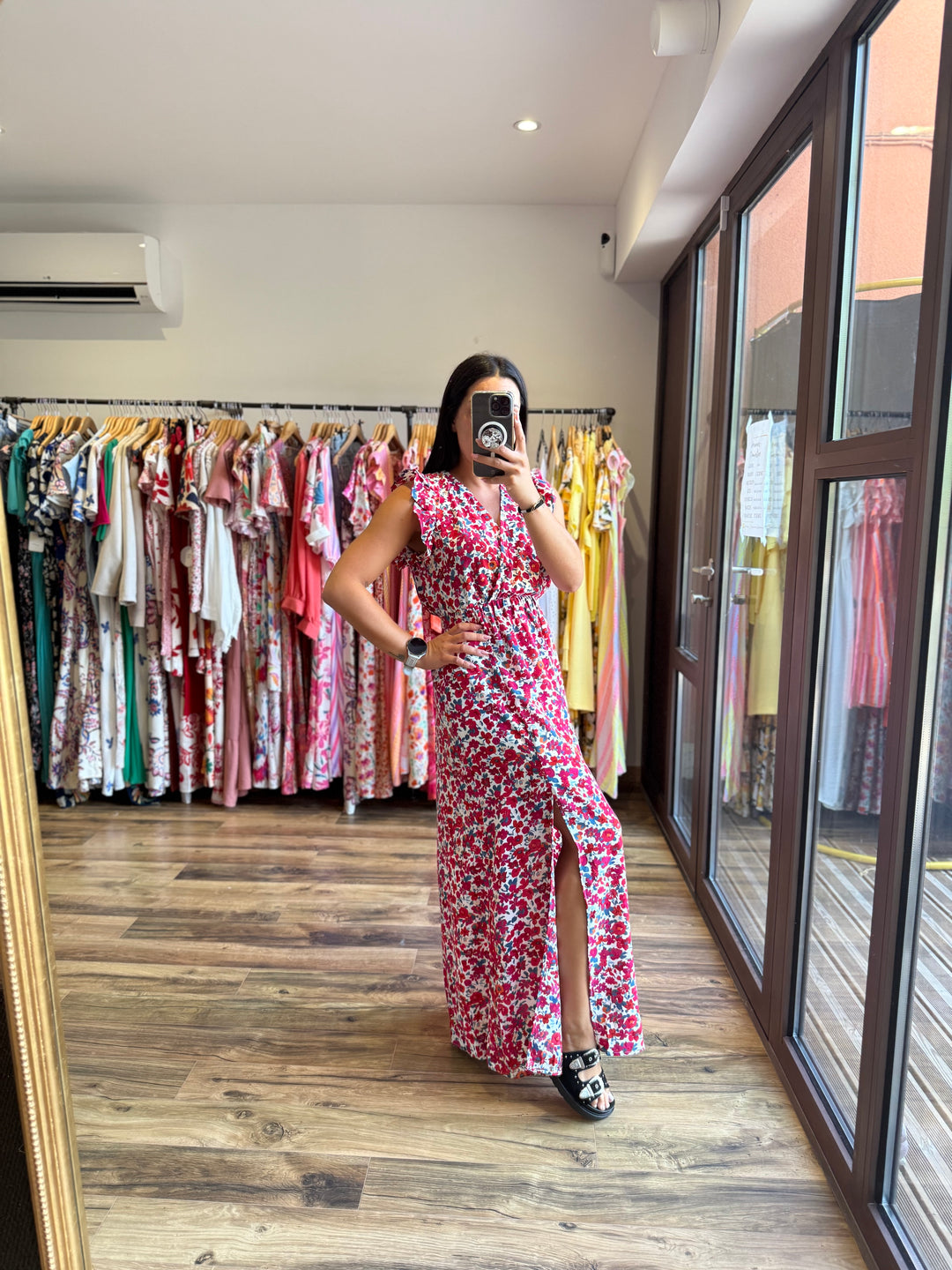 Robe longue charline CURVY (PRÉCOMMANDE EXPÉDITION 3/06)