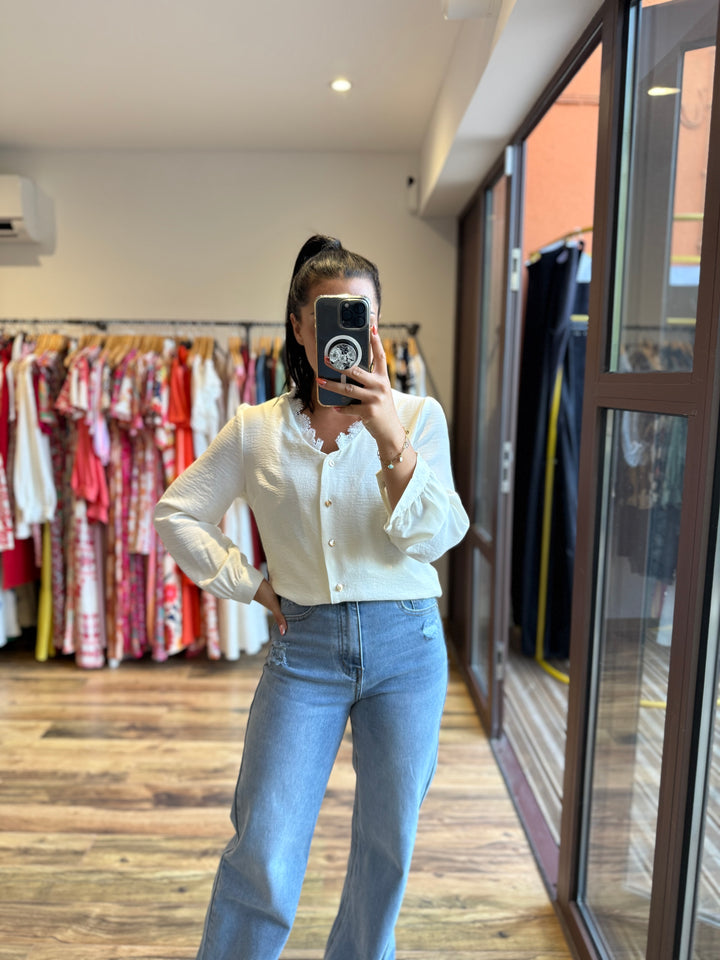 Chemise Anela blanche