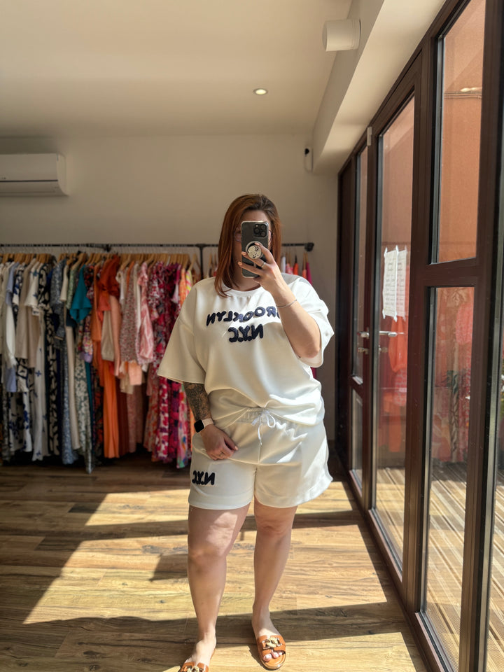 Ensemble Brooklyn blanc CURVY