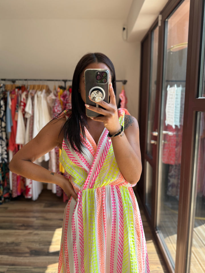 Robe longue Laure CURVY