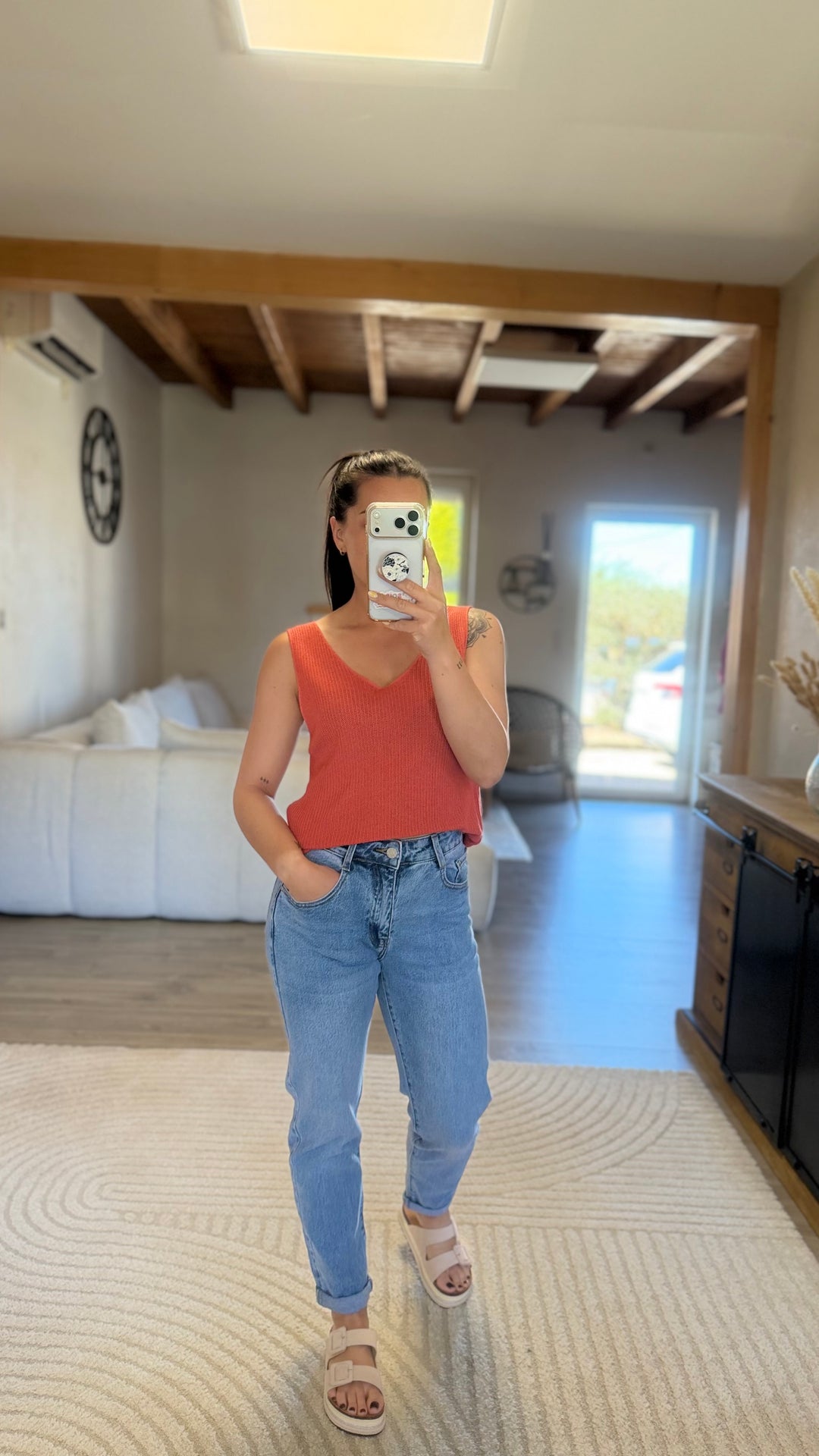 Jean mom Levous