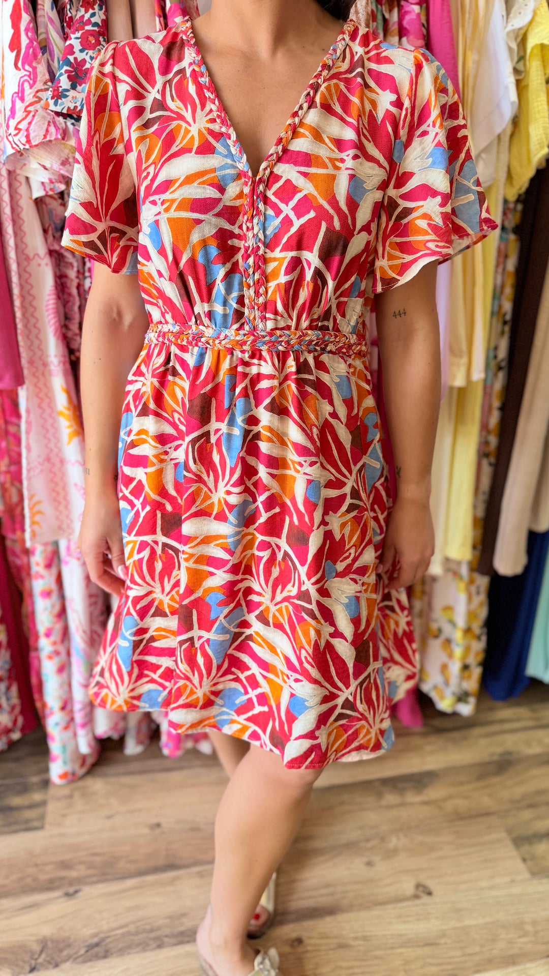 Robe courte Miska CURVY
