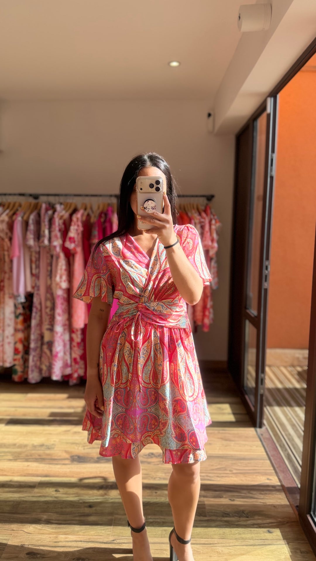 Robe courte Calinda