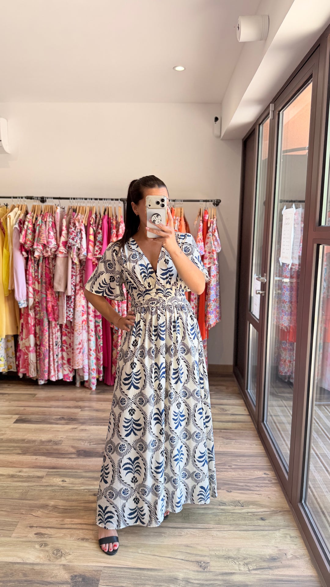 Robe longue Sely