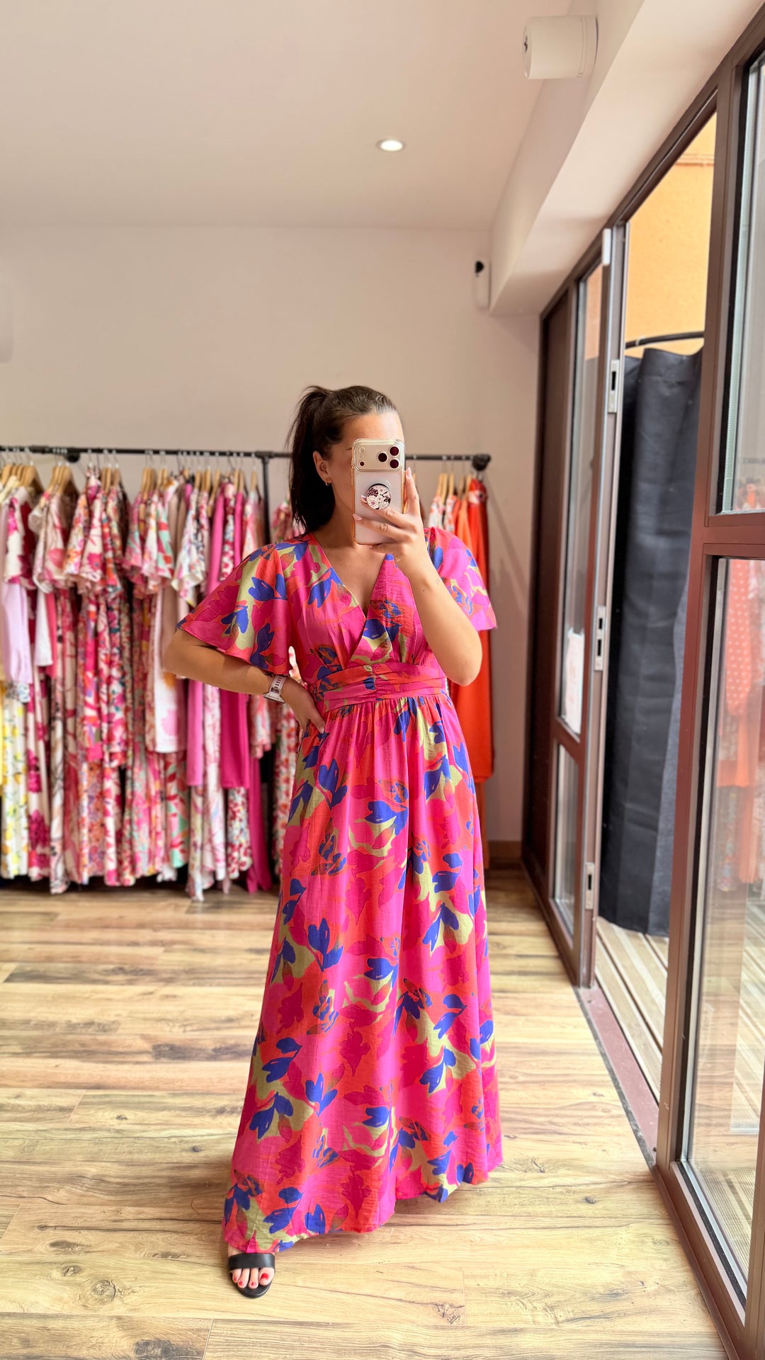 Robe longue Judith (dos ouvert)