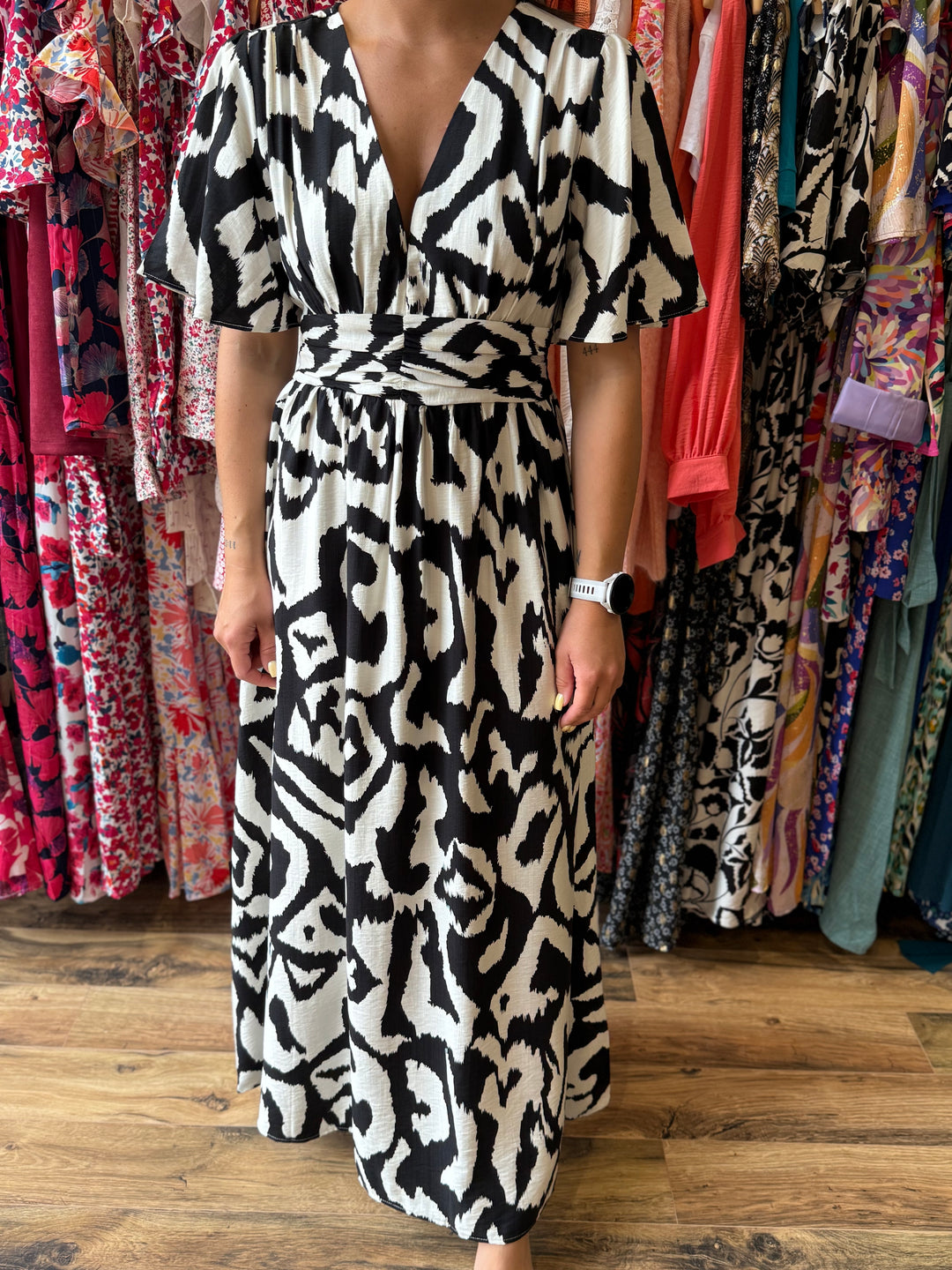 Robe longue Gulia CURVY (PRÉCOMMANDE EXPÉDITION 28/05)