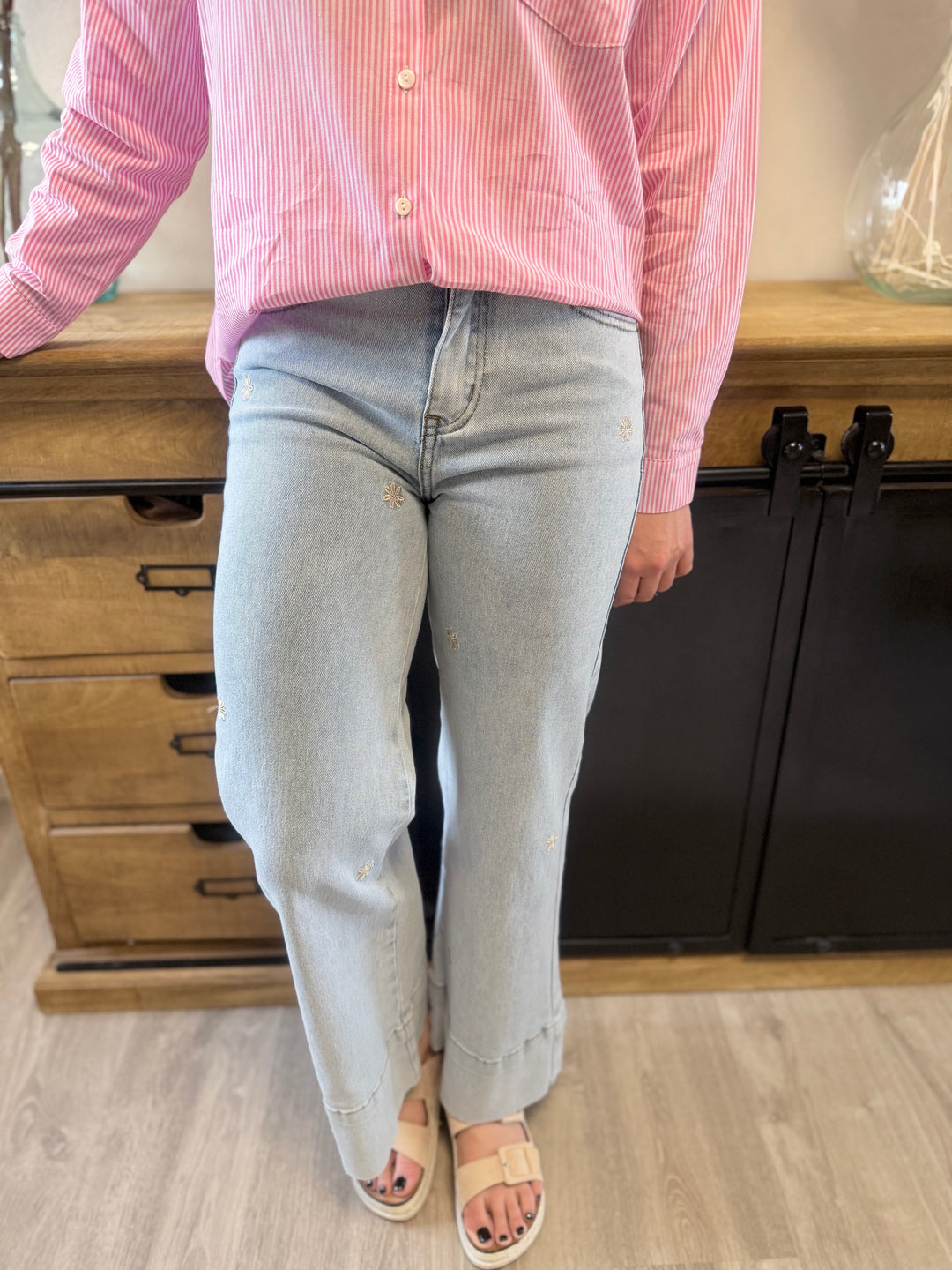 Jean Wild leg Zoey
