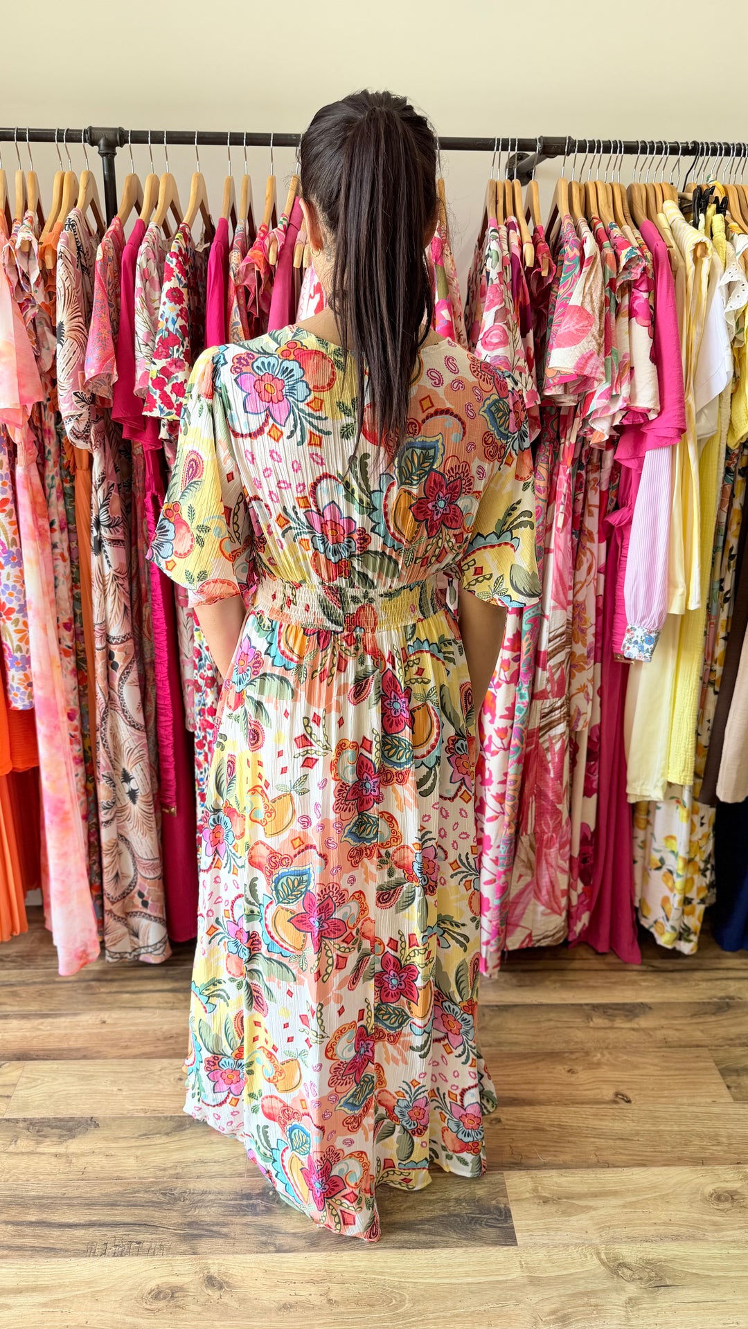 Robe longue Lita (PRÉCOMMANDE EXPÉDITION LE 9/06)
