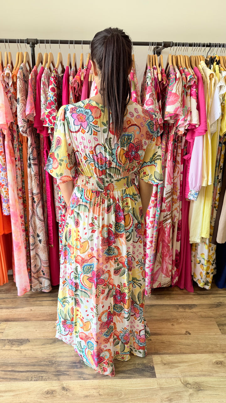 Robe longue Lita (PRÉCOMMANDE EXPÉDITION LE 9/06)