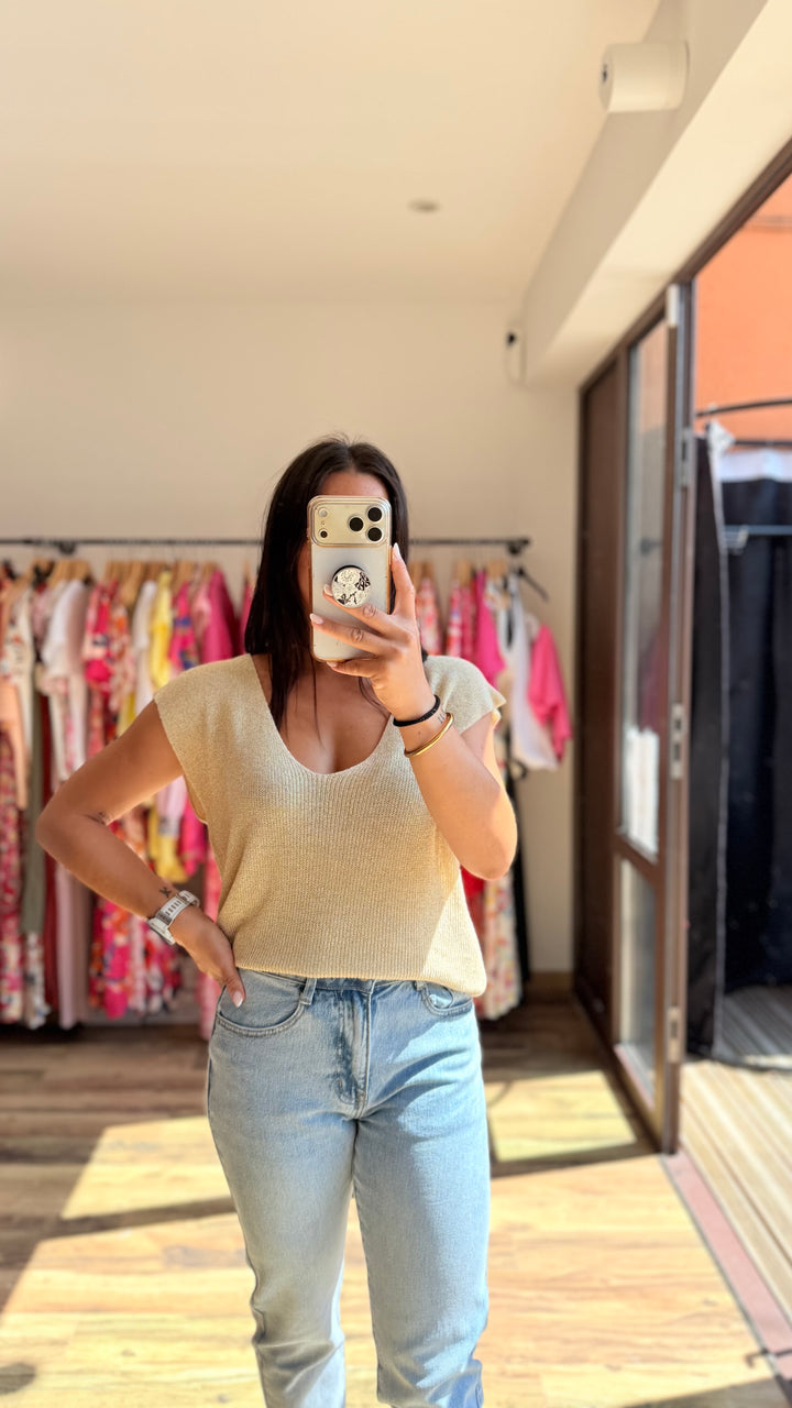 Top Milane doré