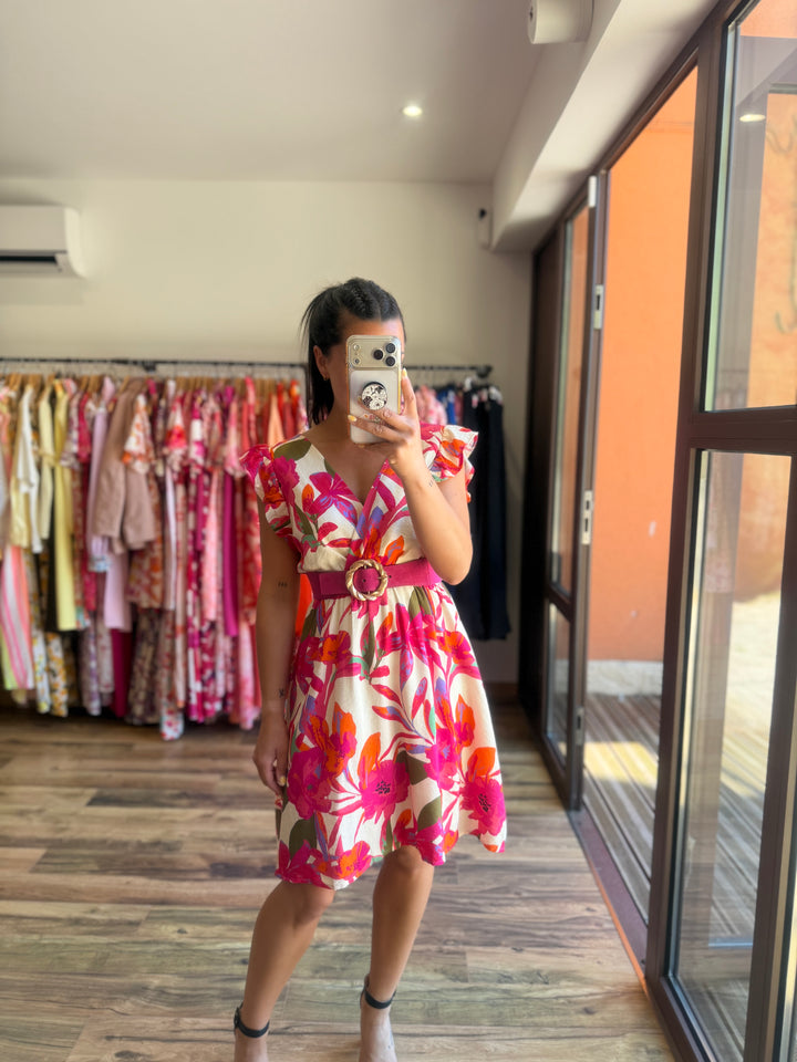 Robe courte Opale (PRÉCOMMANDE EXPÉDITION LE 27 Mai)