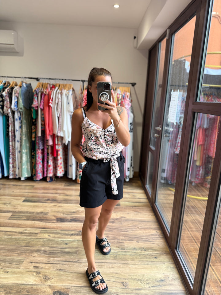 Top Malaga noir CURVY