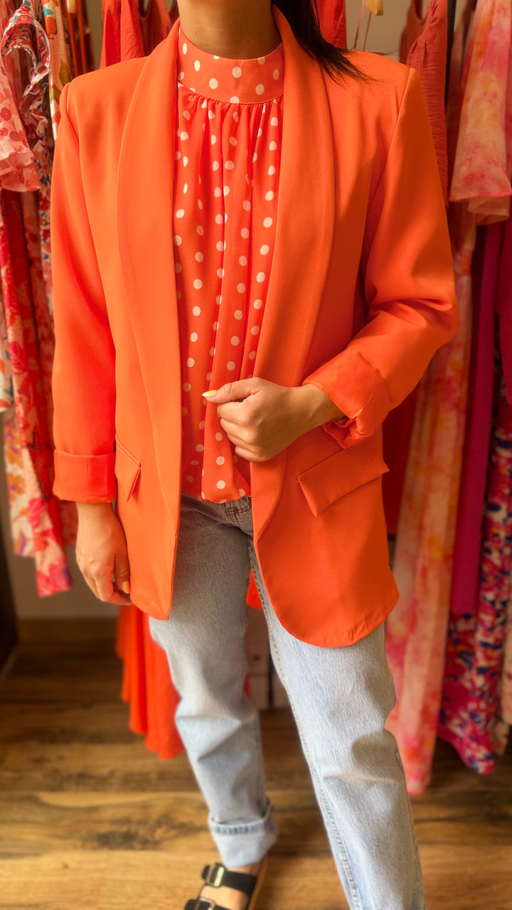 Blouse Kop orange