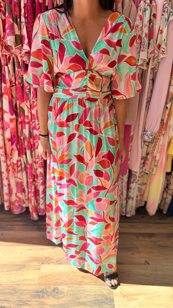 Robe longue Arlequin CURVY (PRÉCOMMANDE EXPÉDITION 3/06)
