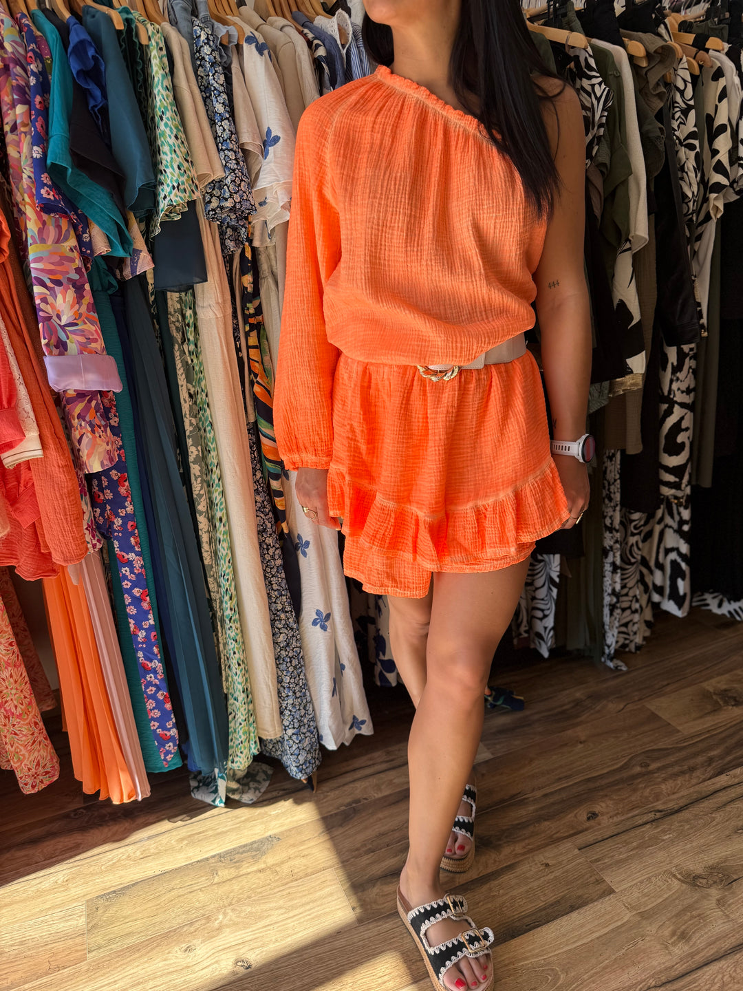 Combishort Juana orange