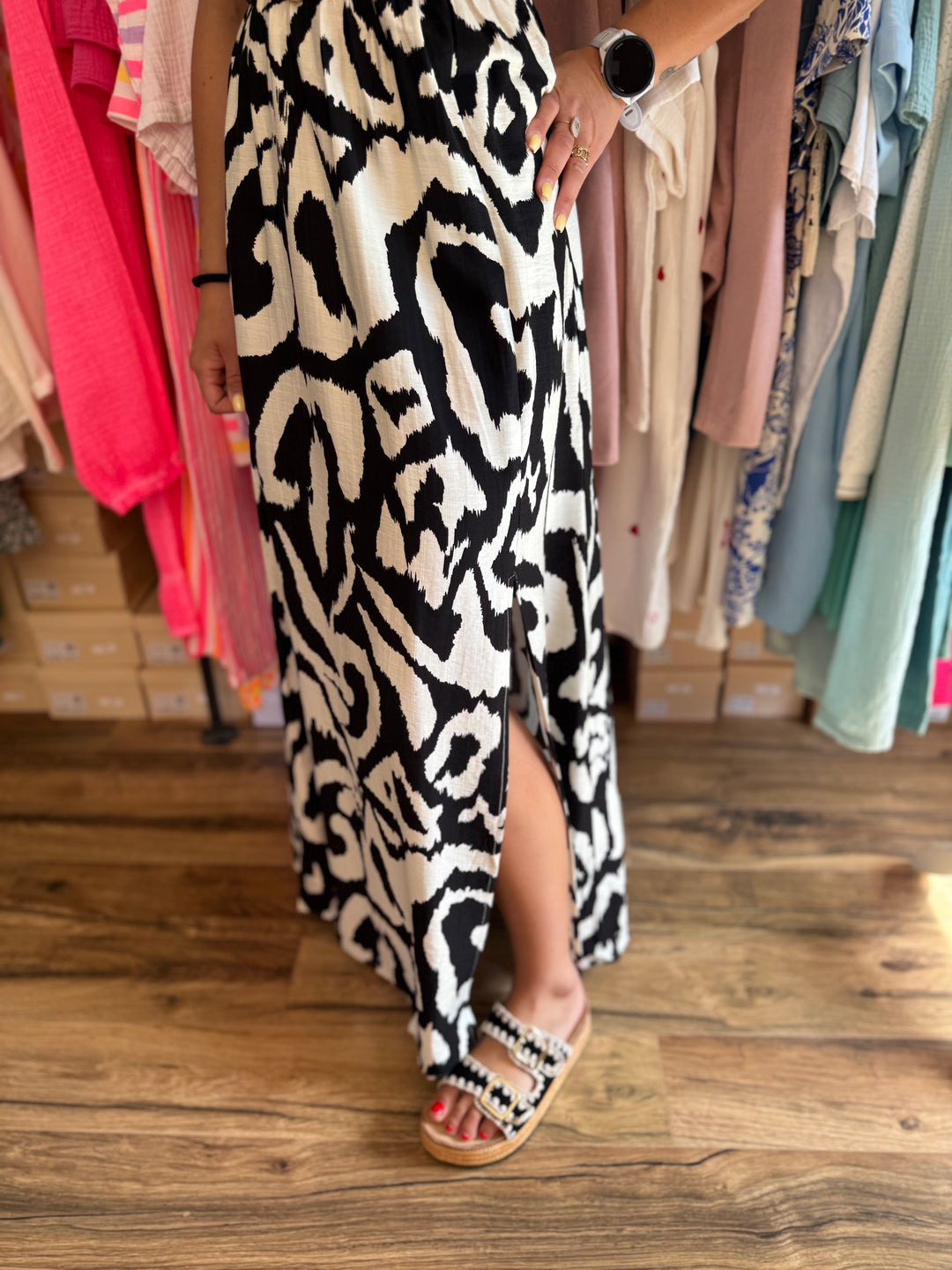 Robe longue Mark CURVY