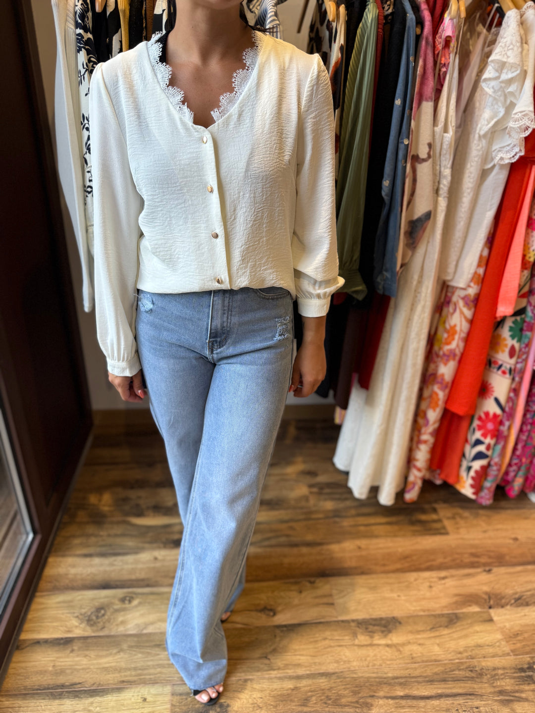 Chemise Anela blanche