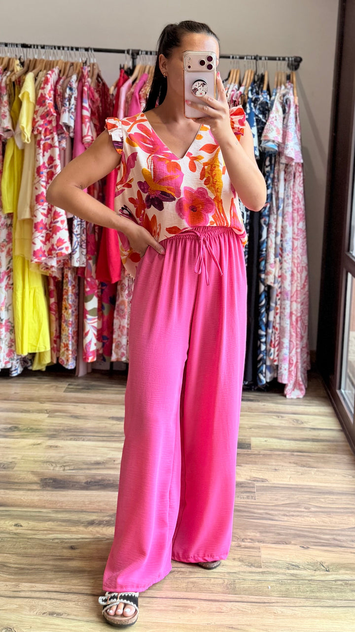 Pantalon Valentino rose
