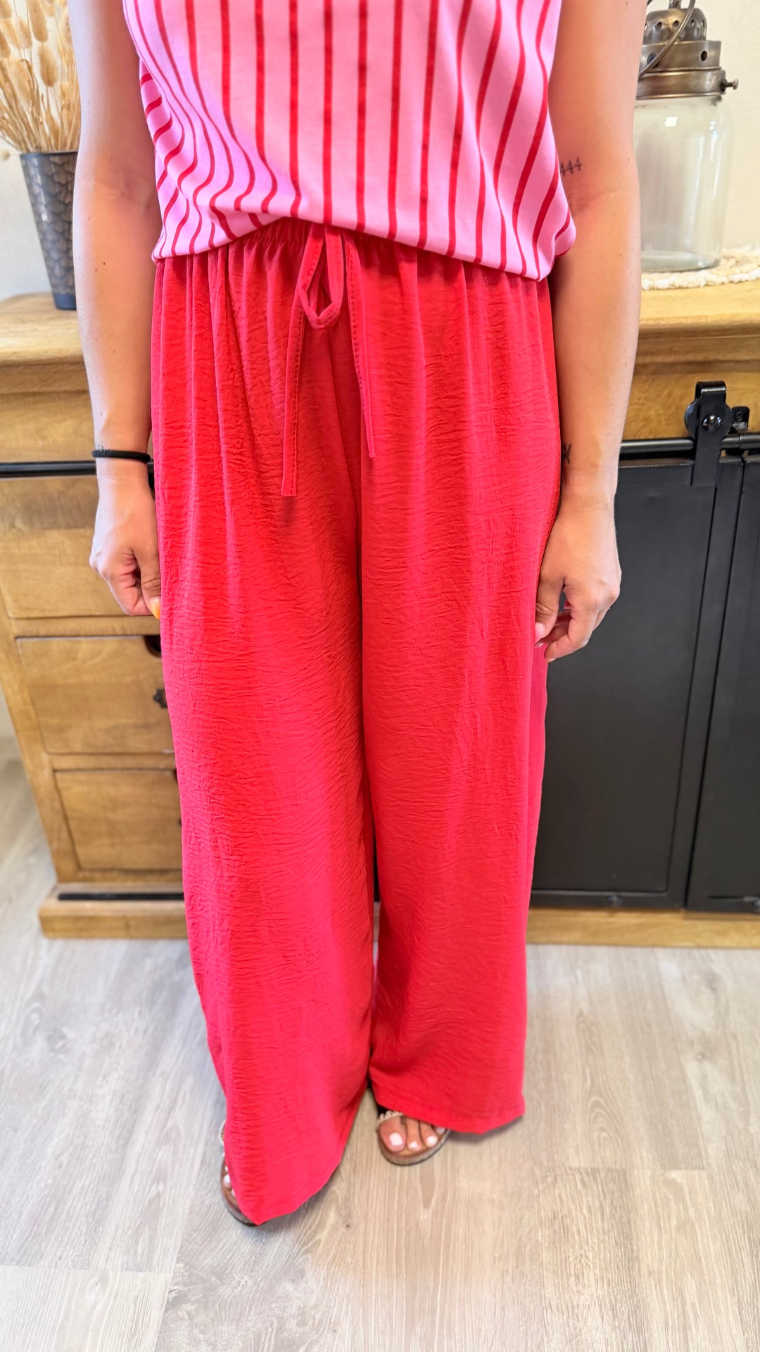 Pantalon Valentino rouge