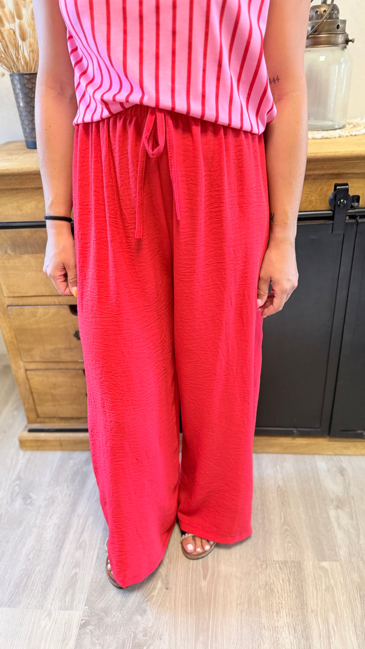 Pantalon Valentino rouge