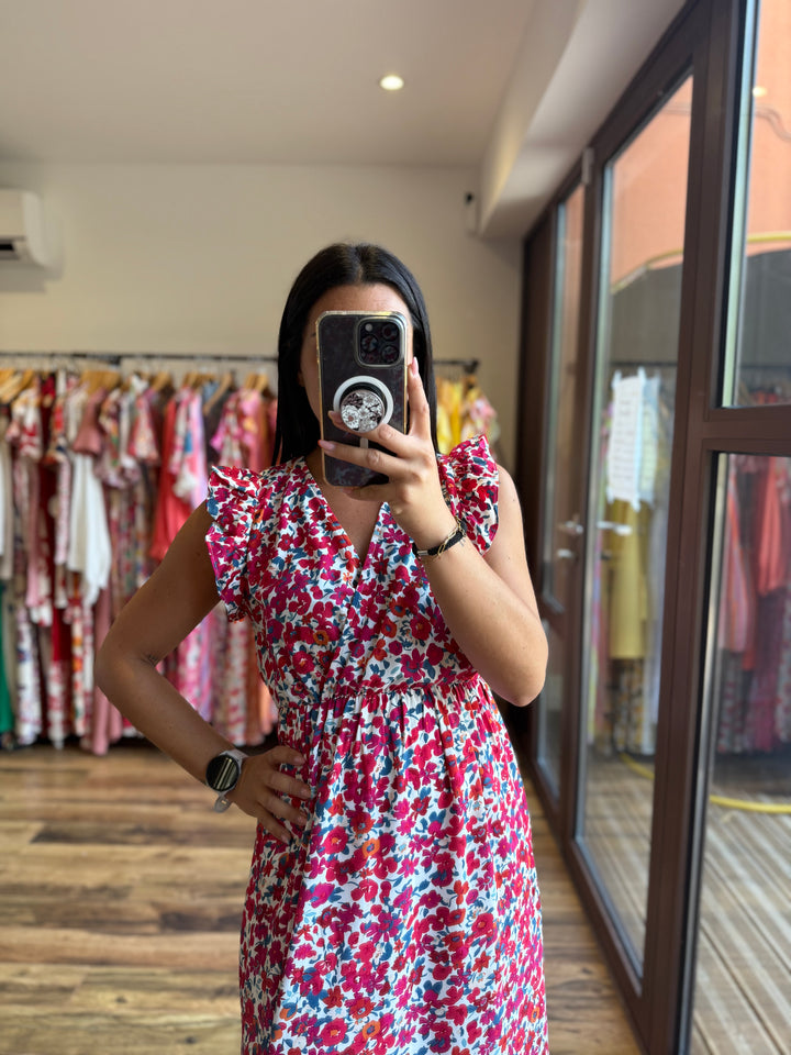 Robe longue charline CURVY (PRÉCOMMANDE EXPÉDITION 3/06)