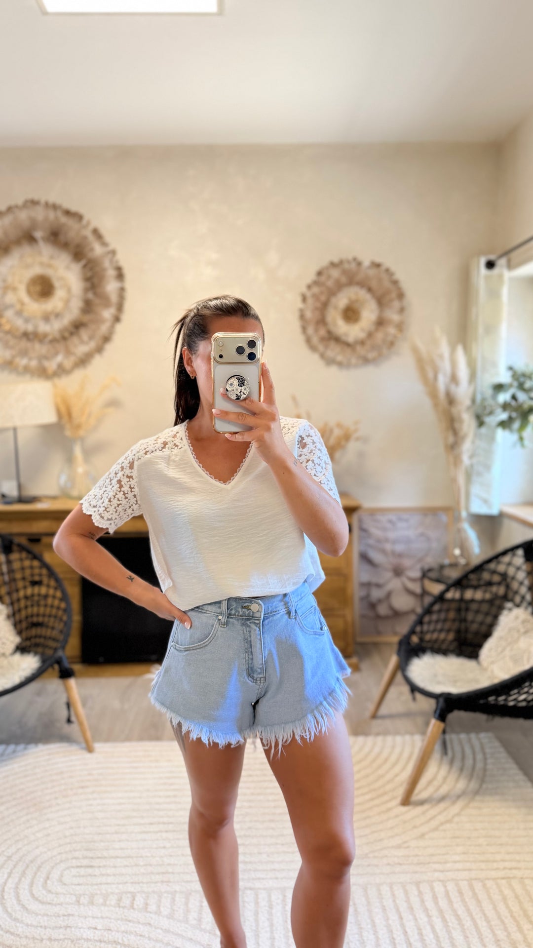 Top miya blanc