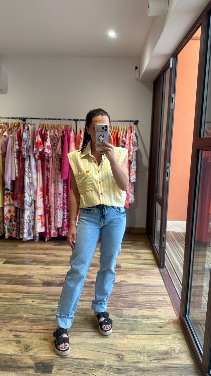 Chemise Calsy jaune