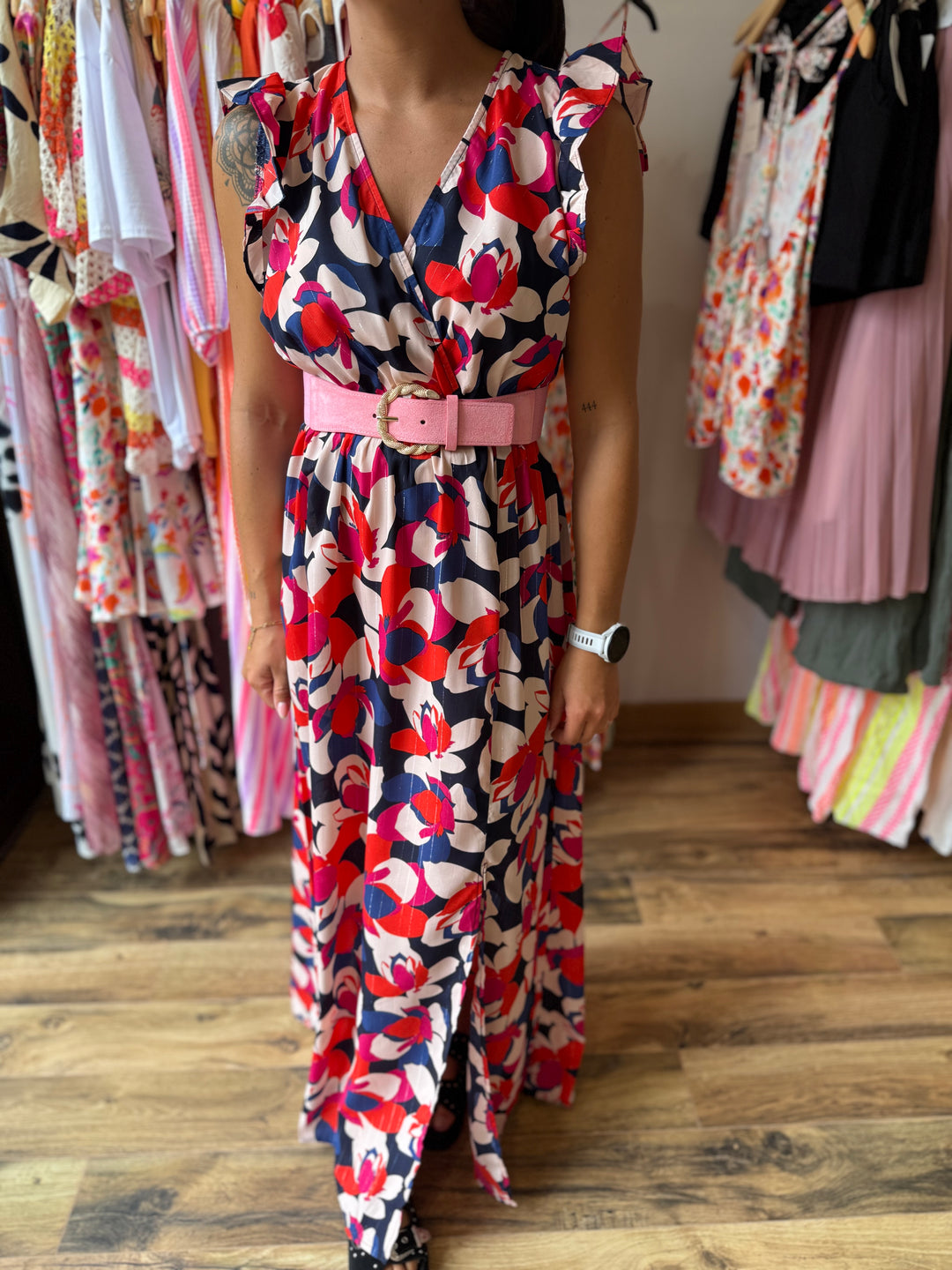 Robe longue Lopine CURVY