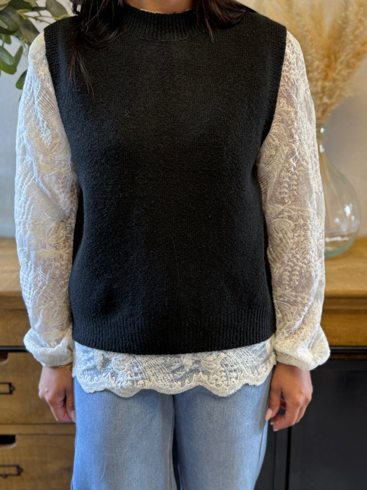 Pull Jamila noir