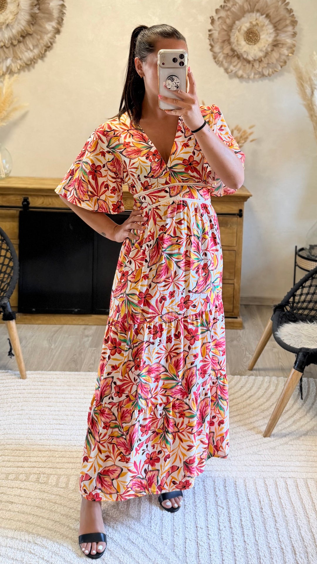 Robe longue Lindy CURVY