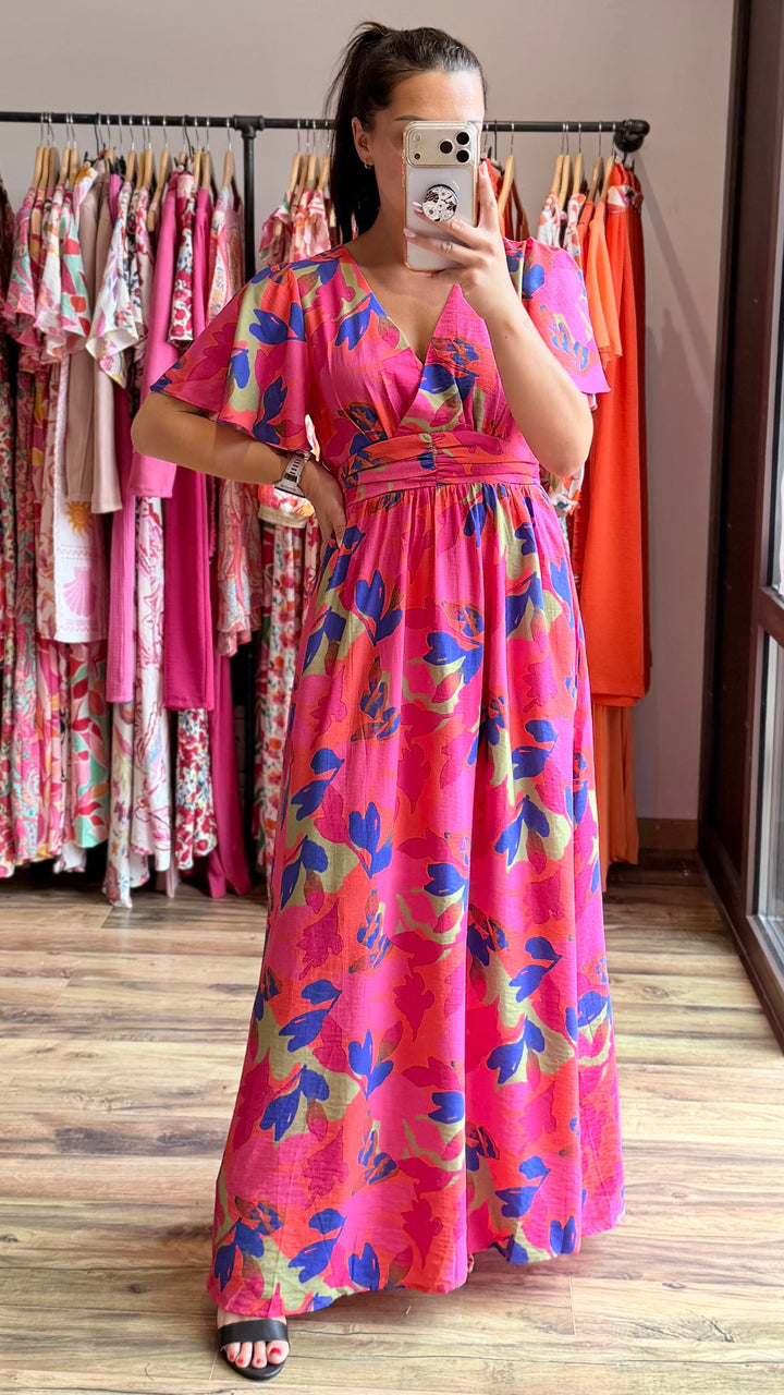 Robe longue Judith (dos ouvert)