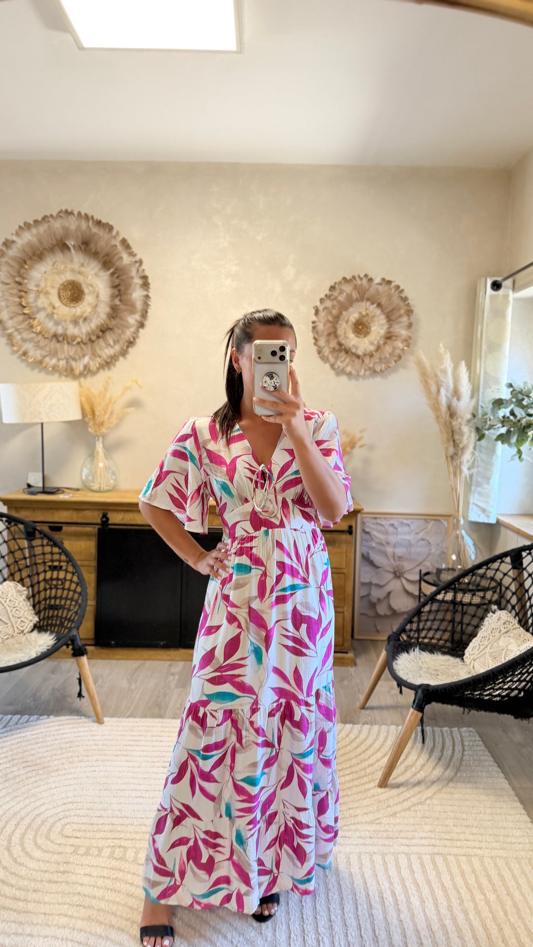 Robe longue Sandy CURVY