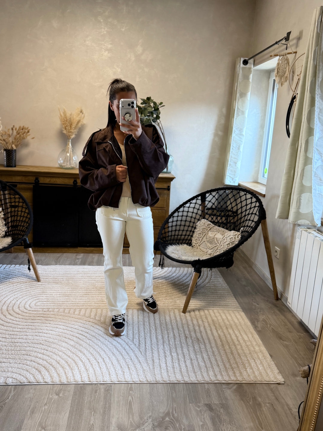 Veste Delma chocolat