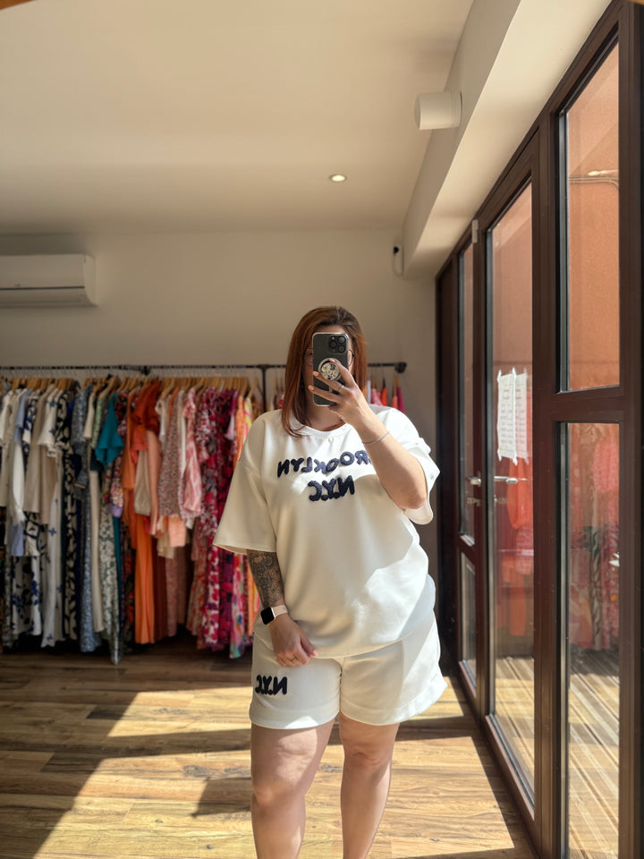 Ensemble Brooklyn blanc CURVY