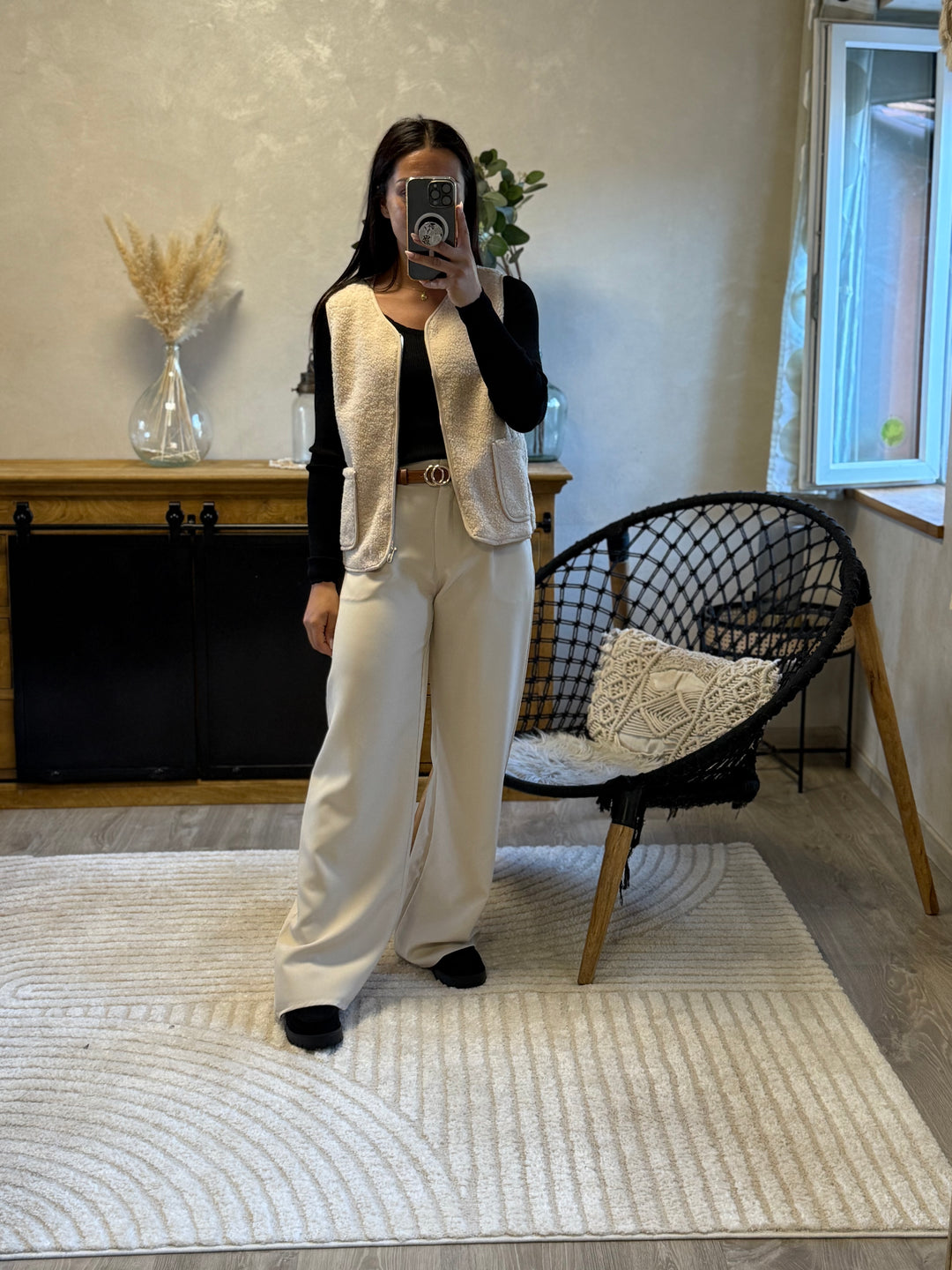 Pantalon Berlioz beige