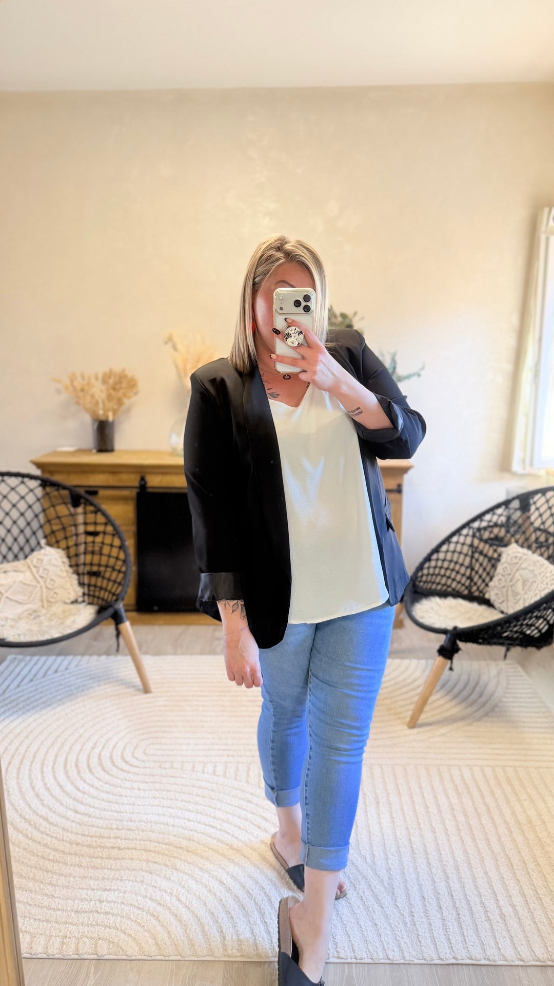 Blazer Noir CURVY