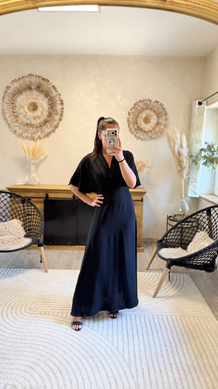 Robe longue Jehan Noir