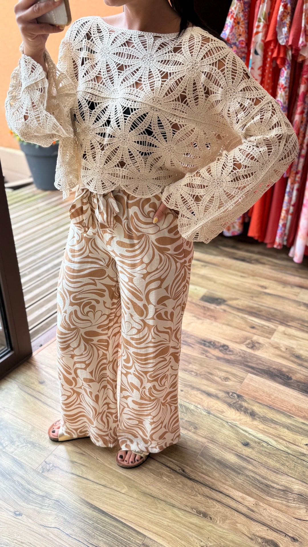 Top Odile crochet Axelle