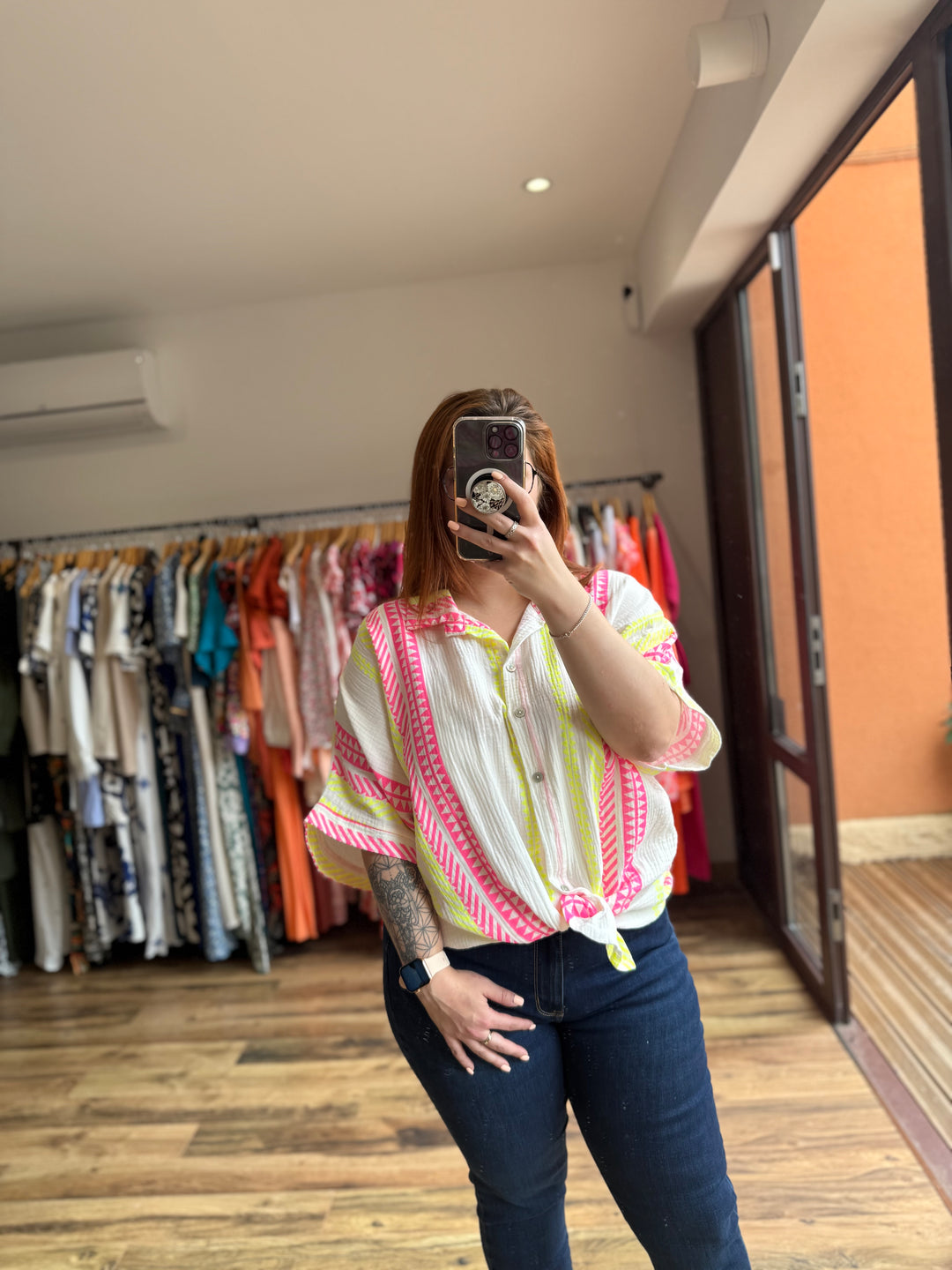 Chemise Ceylan blanche CURVY