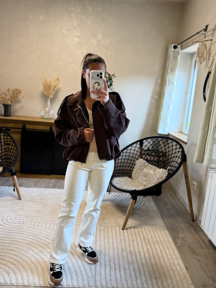 Veste Delma chocolat