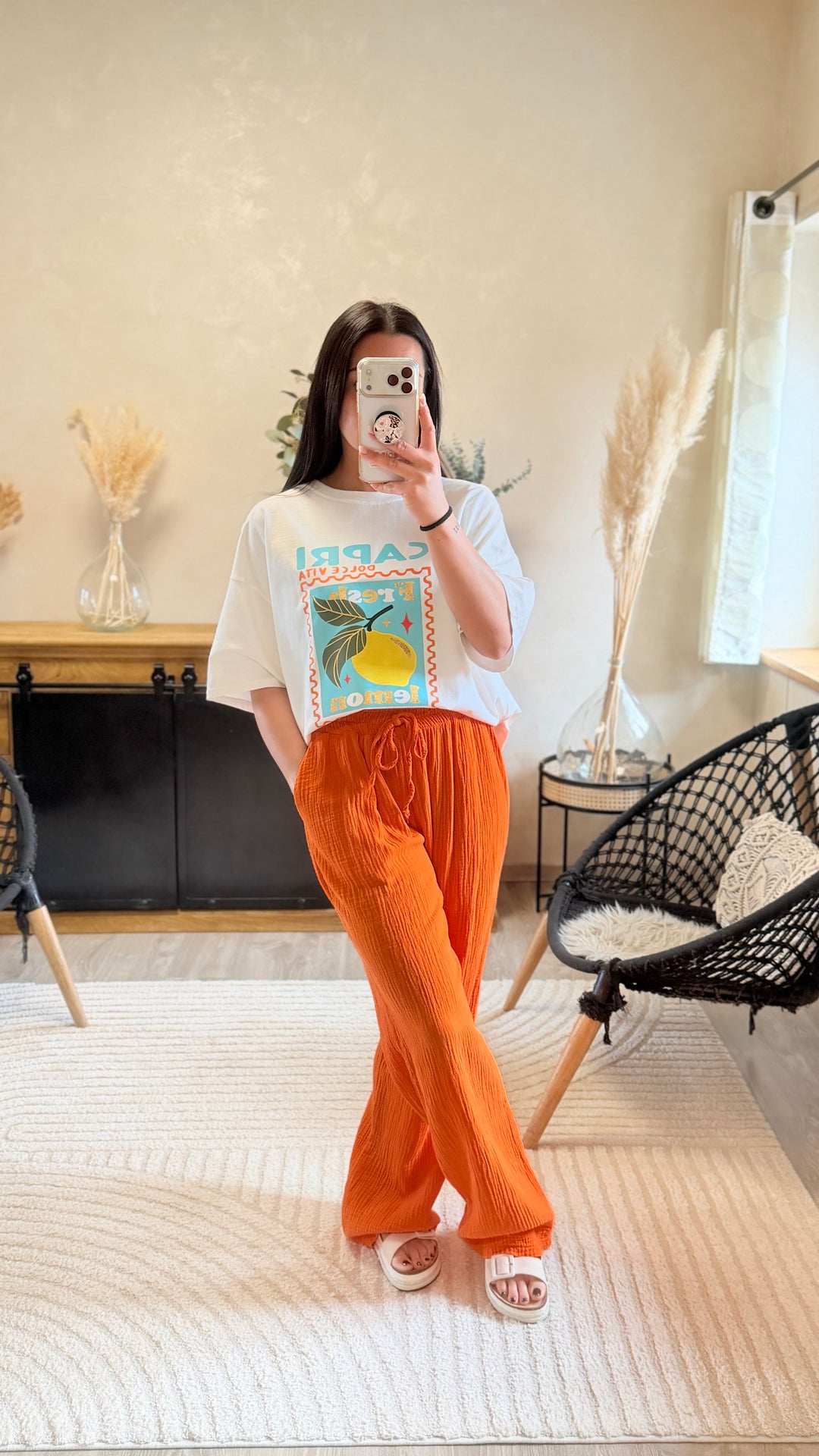 Teeshirt capri