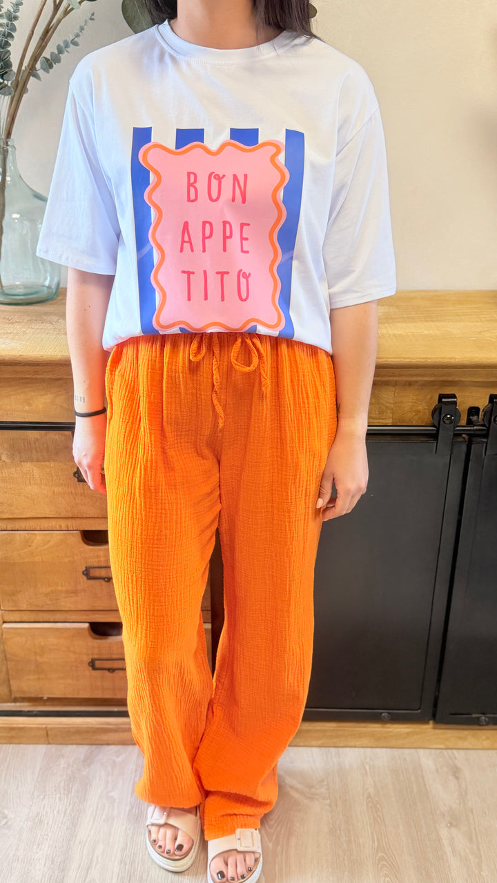 Teeshirt bon appetito