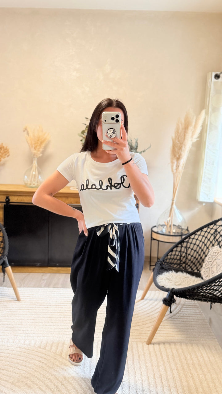 Teeshirt ohlala noir