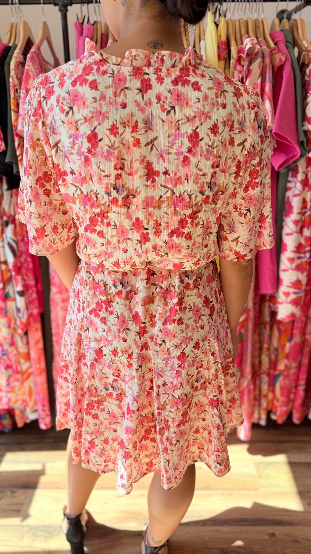 Robe courte Sabrina CURVY