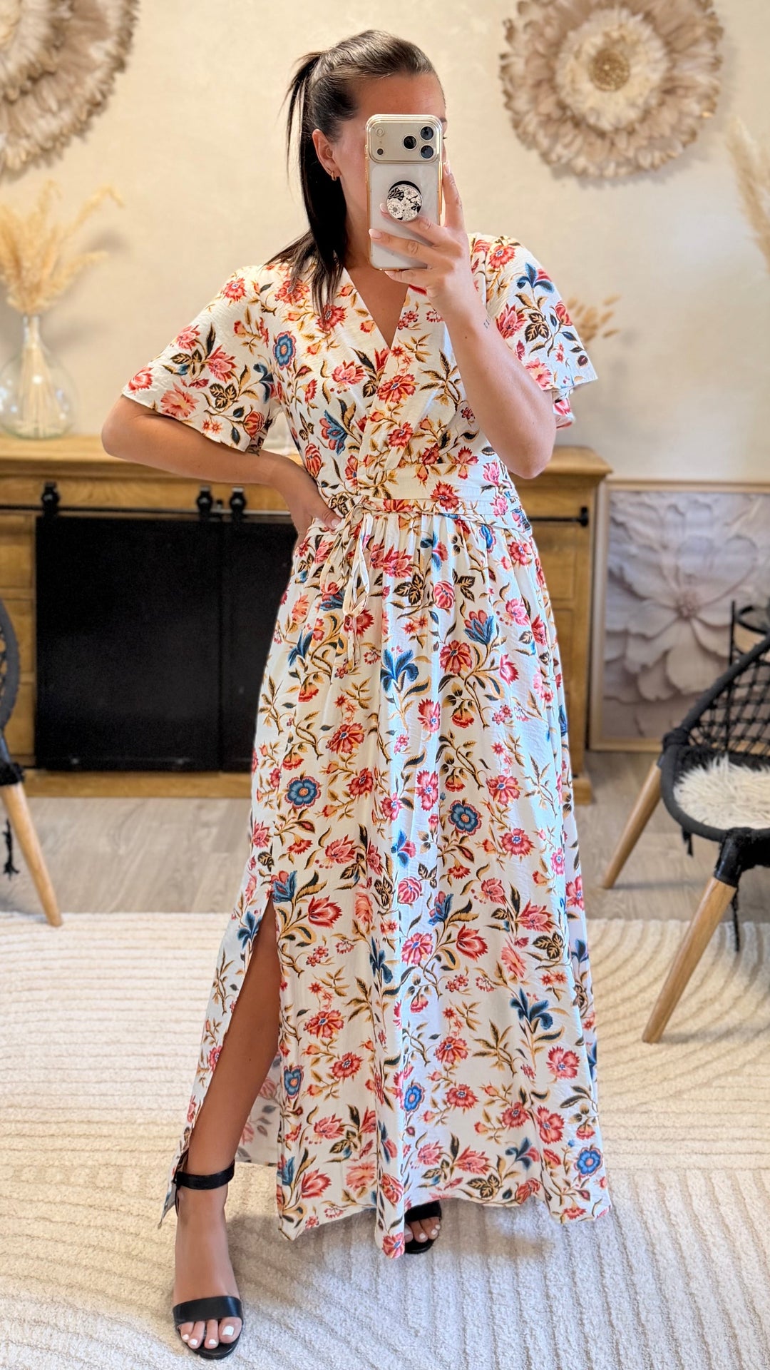 Robe longue Ava CURVY